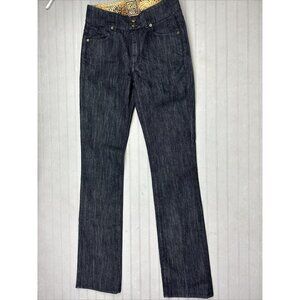 Rich & Skinny Size 29 Womens JeansMid Rise Straight Dark Wash Stretch